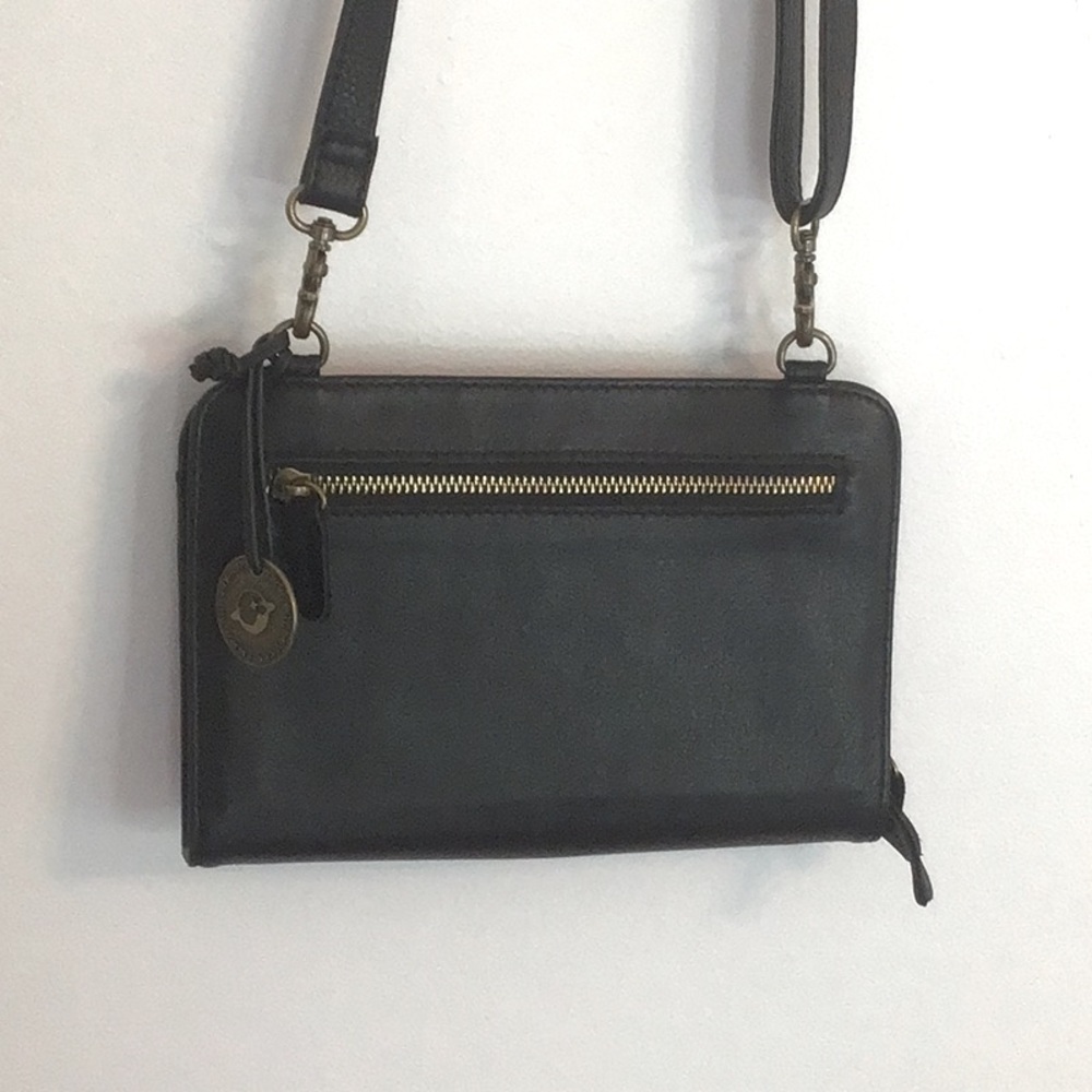 Minooy Bali Crossbody Wallet Handbag Purse Black